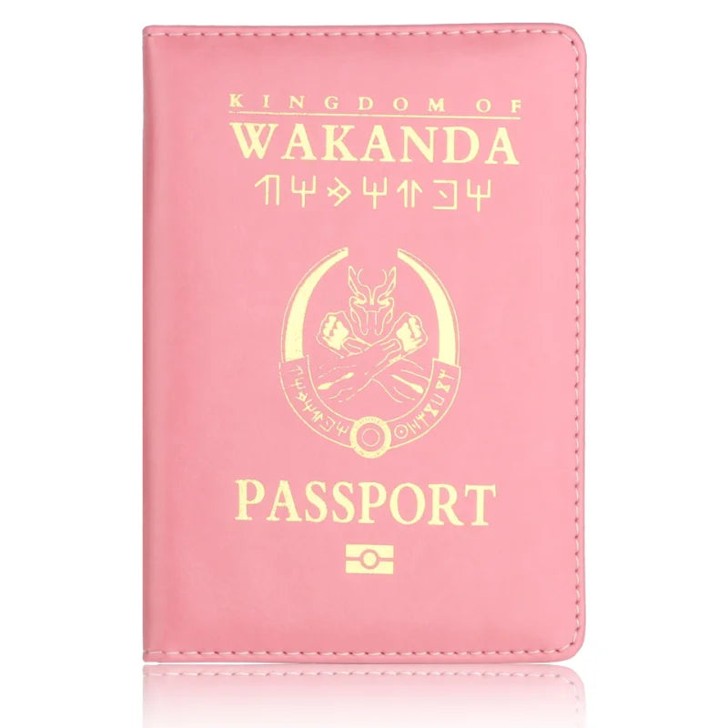 Leather Passport Holder Case Lightweight Travel Wallet Cover