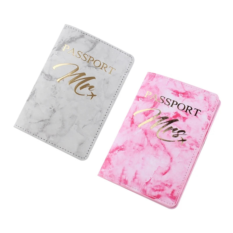 Waterproof Leather Passport Holder Document Cover