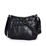 Women's Sheepskin Leather Bag Soft Messenger Shoulder All-match Ladies Bag