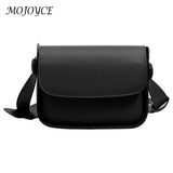 Leather Shoulder Crossbody Bag Small Square Messenger Handbag