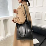 Leather Women Bag Single Shoulder Totes Woman Shopper Shoulder Bag