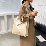 Leather Women Bag Single Shoulder Totes Woman Shopper Shoulder Bag