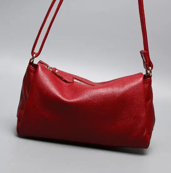 Women's Leather Shoulder Bag Casual Messenger Bag