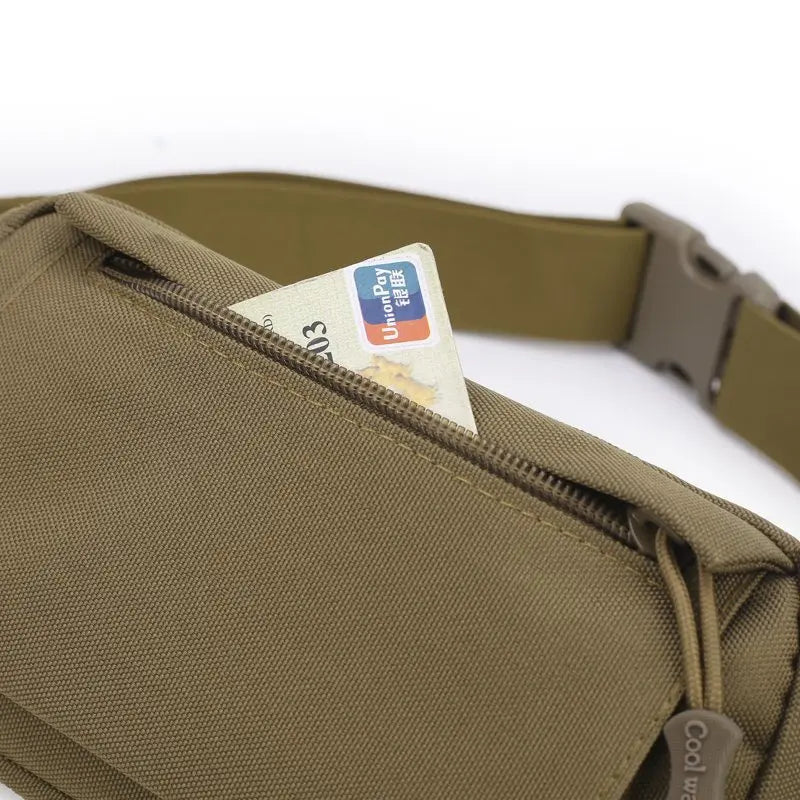Men Outdoor Tactical Waist Bag Camouflage Sports Bag
