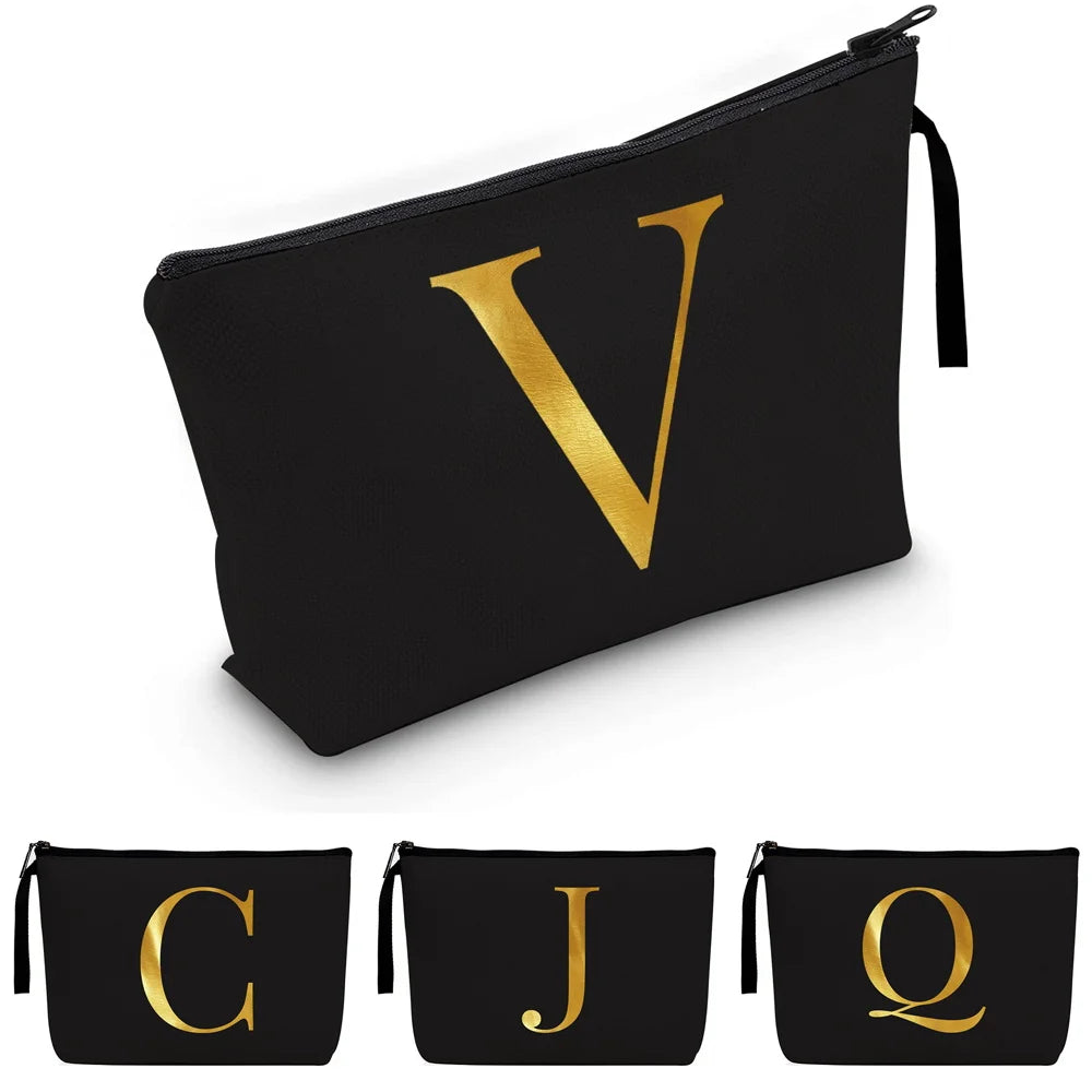 Bridesmaid Makeup Bags Cosmetic Case Bridal Party Make Up Pouch Necessaries