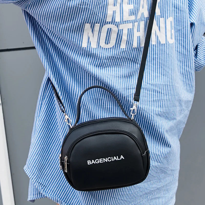 Letter Print Single Shoulder Women's Messenger Bag