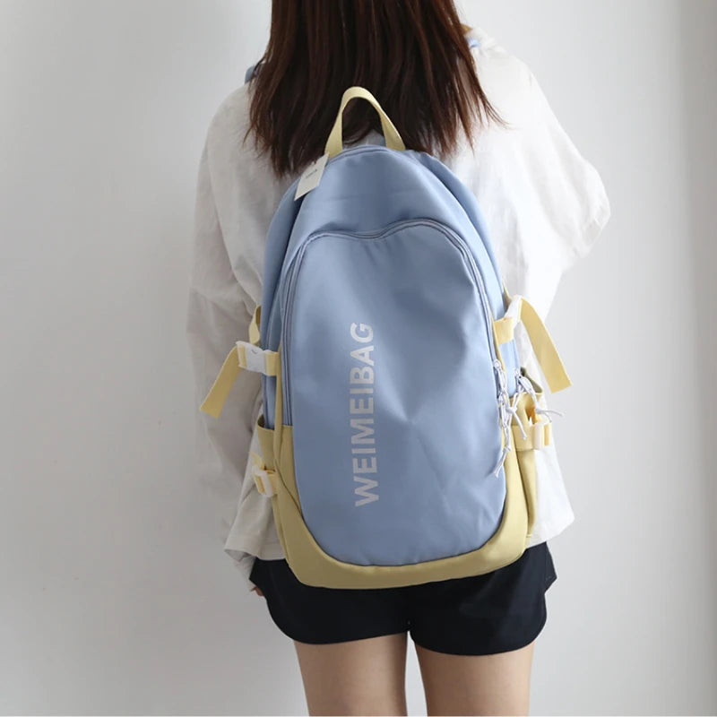 Large Capacity Schoolbag for Middle School Student Girls