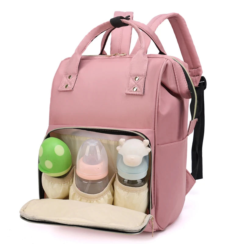 Mommy USB Diaper Bag Baby Care Large Capacity Backpack Waterproof Nappy Bags