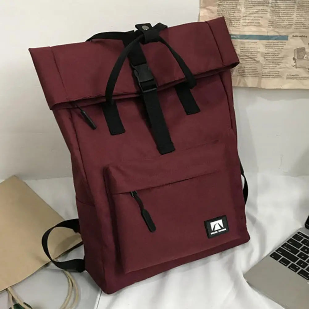 Lightweight Zipper Laptop Backpack for High School Student