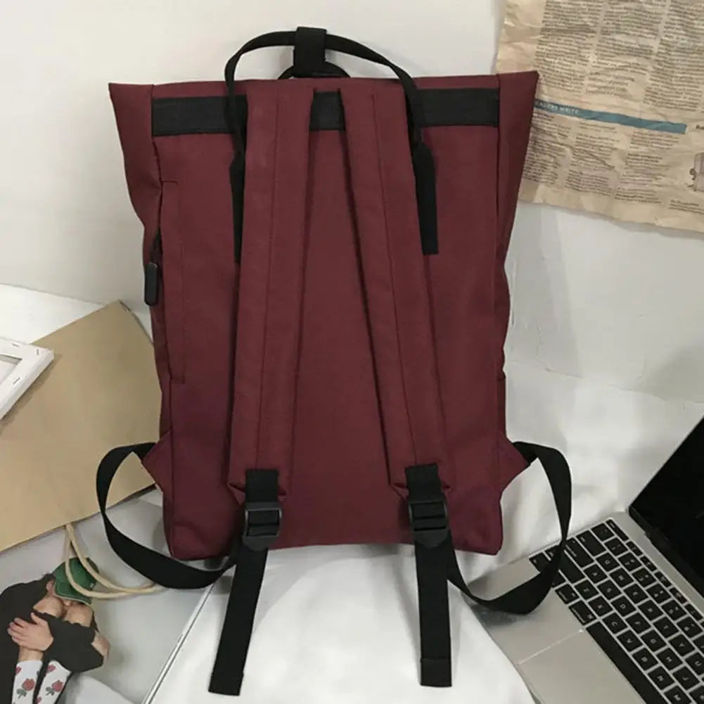 Lightweight Zipper Laptop Backpack for High School Student