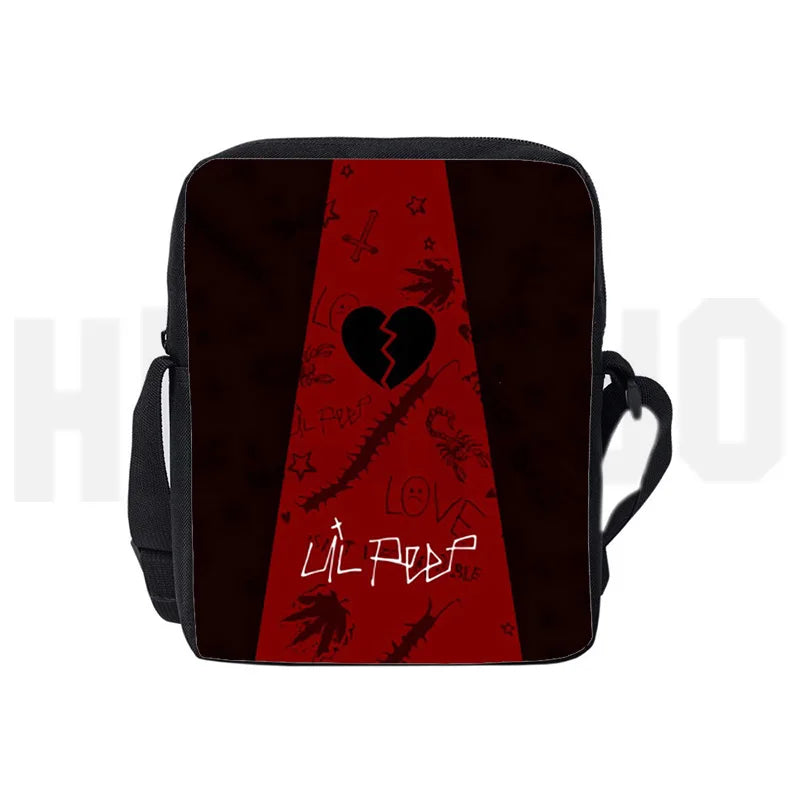 Lil Peep Diagonal Shoulder Bag Women Handbag Girl Messenger Bag Harajuku Bag
