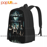 Evanescence Live In Concert Backpack Large Capacity Bookbag
