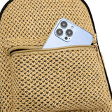 Bohemian Woven Backpack Purse Bag for Women