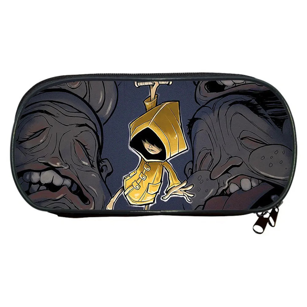 Little Nightmares 2 Pencil Cases Kids 3D Printed Pencil Box