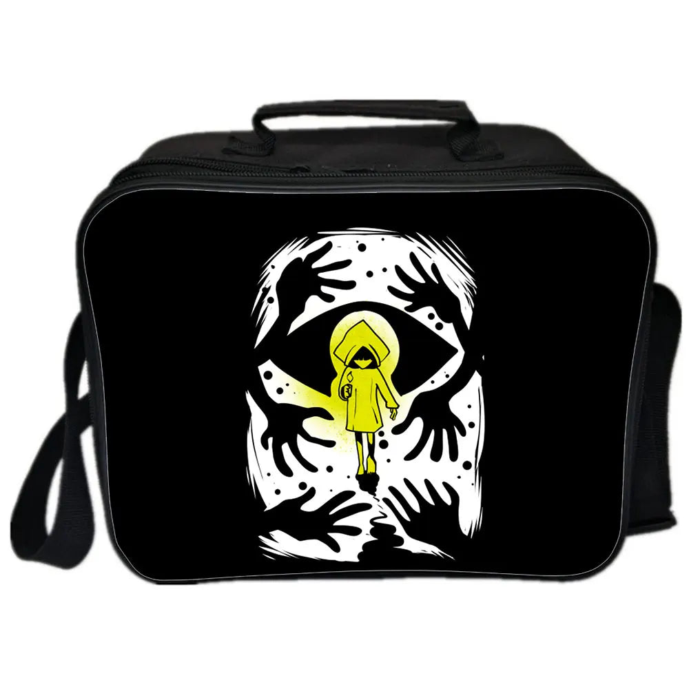 Little Nightmares Lunchbox Bag Cartoon Handbag for Kids School