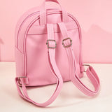 Lollipop Girl Kids Backpack Sequins LED Light