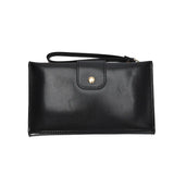Long Wallet Retro PU Soft Leather Clutch Mobile Phone Bag