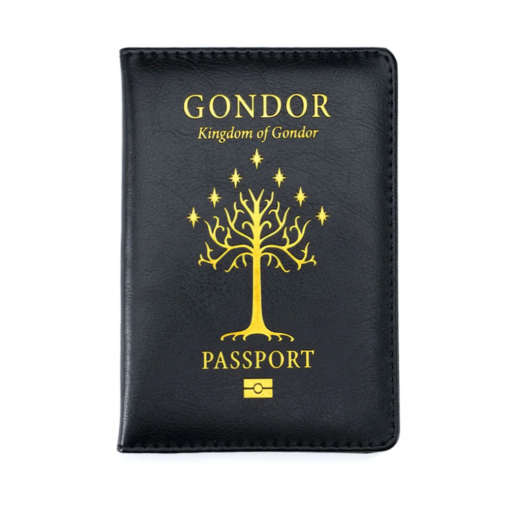 Gondor Passport Cover Tree of Life Holder