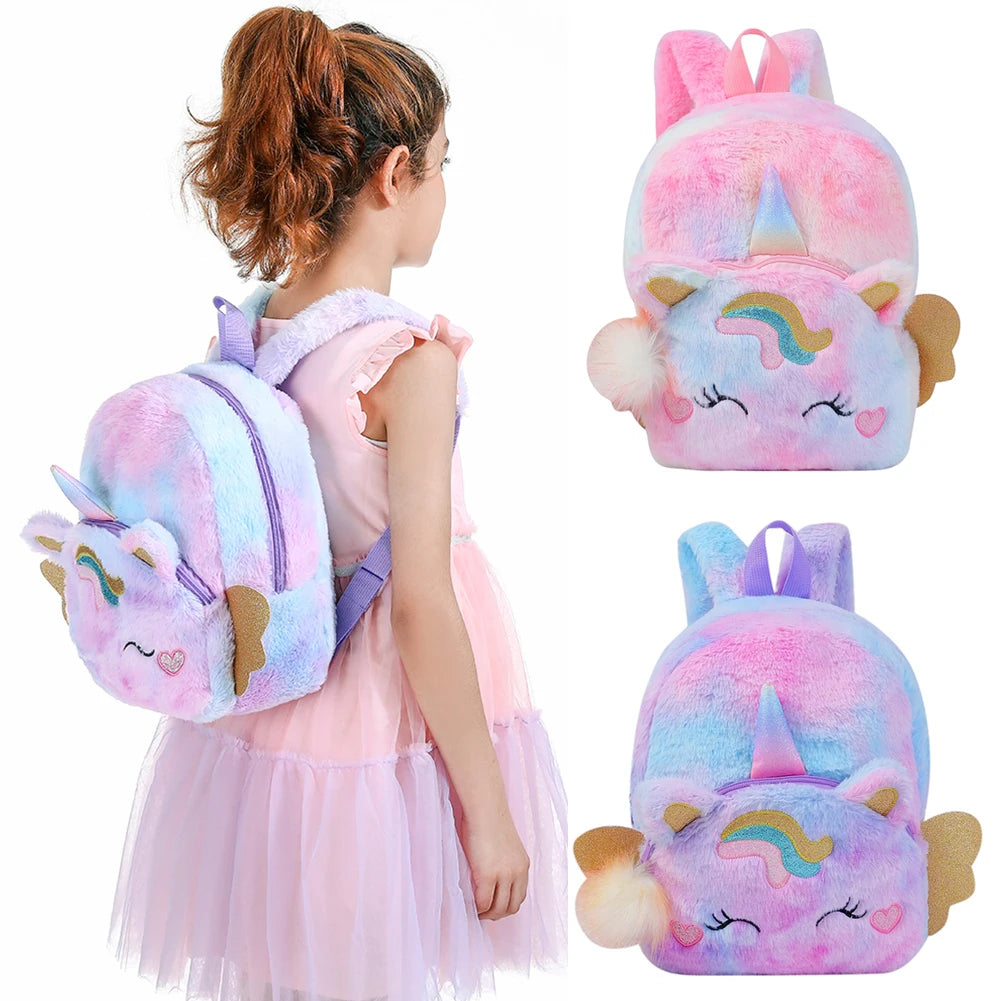 Cartoon Pony School Bag Student Backpacks Girl Travel Bookbags