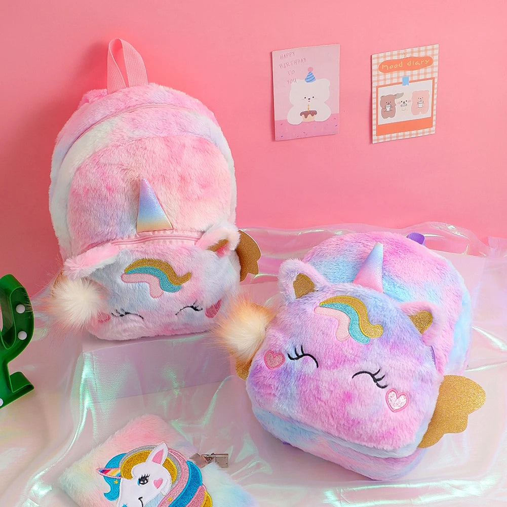 Cartoon Pony School Bag Student Backpacks Girl Travel Bookbags