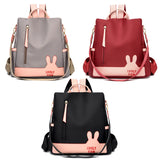 Women Backpacks Female Girl Shoulder Bags Oxford Rbbit School Bag