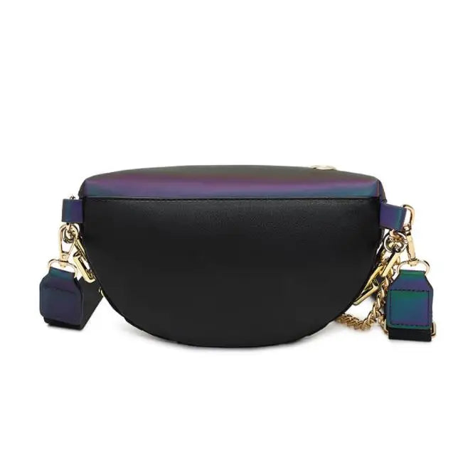 Luminous Waist Bag Laser Belt Bag Holographic Fanny Pack