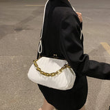 Frame Clutch Crossbody Bag Small PU Leather Handbag