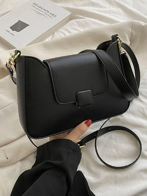 Crossbody Bags Women's Shoulder Bag Pu Leather Contrast