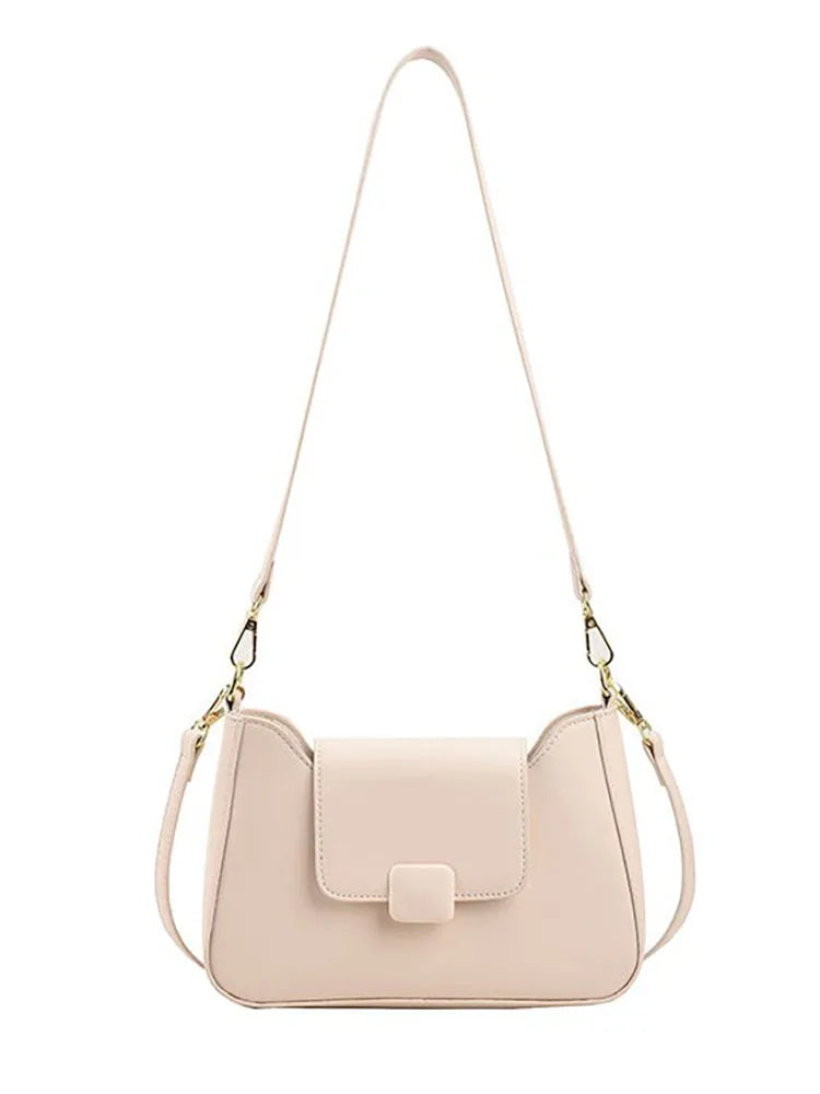 Crossbody Bags Women's Shoulder Bag Pu Leather Contrast