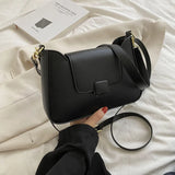 Crossbody Bags Women's Shoulder Bag Pu Leather Contrast