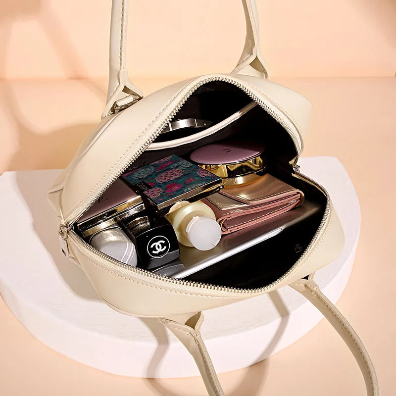 Medium PU Leather Handbag Shoulder Bags for Women Tote Bag