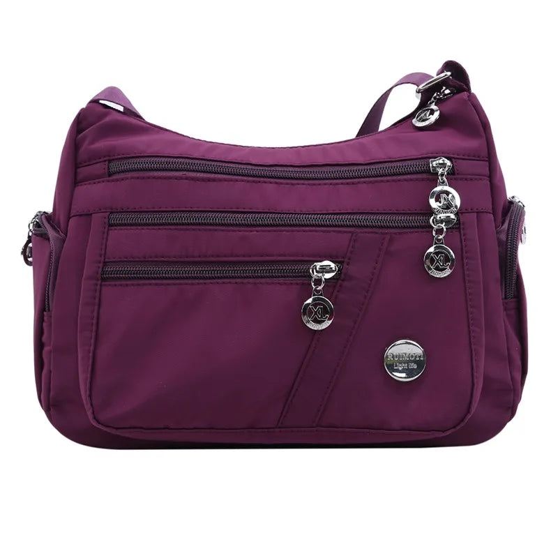 Casual Shoulder Bag Women Handbags Multi-layer Ladies Crossbody Bag Tote