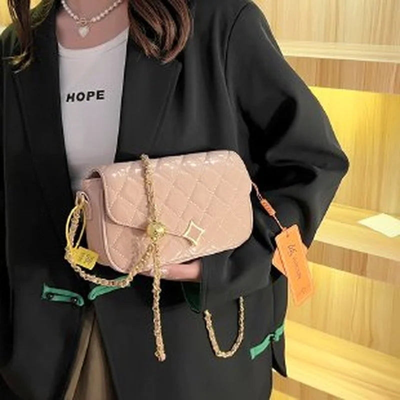 Classic Diamond Bag Women's Chain Shoulder Crossbody Bag