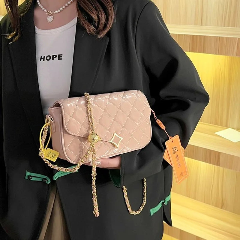 Classic Diamond Bag Women's Chain Shoulder Crossbody Bag
