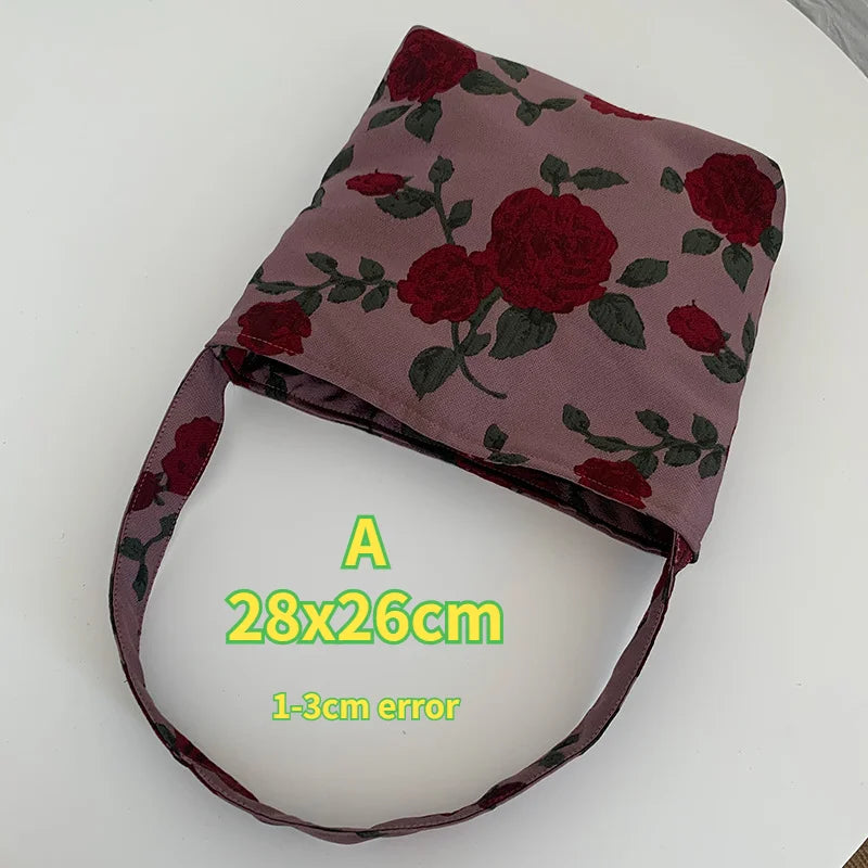 Casual Female Shoulder Bag Retro Mini Underarm Bag