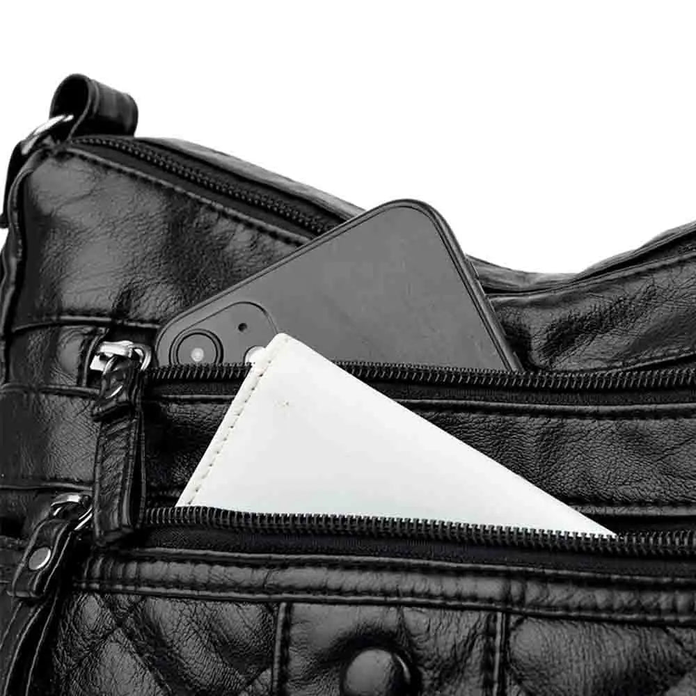 Chic Women's Leather Crossbody Bag