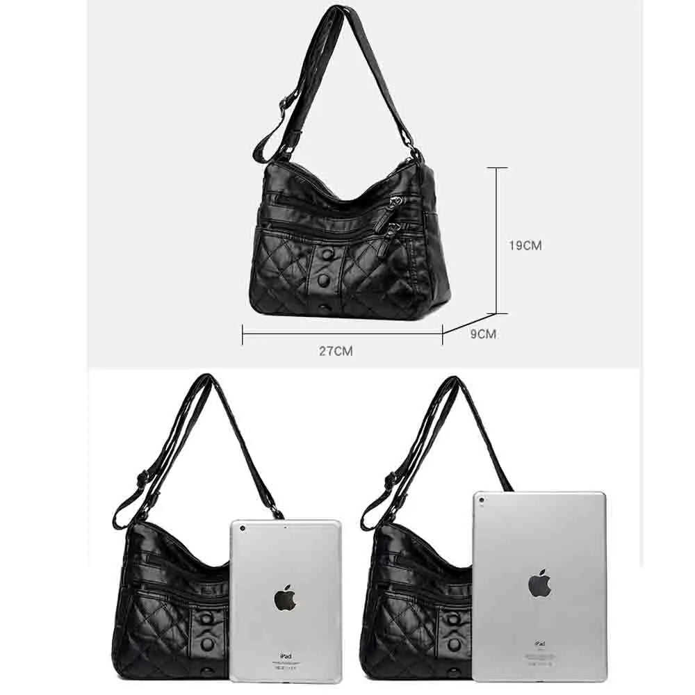 Chic Women's Leather Crossbody Bag