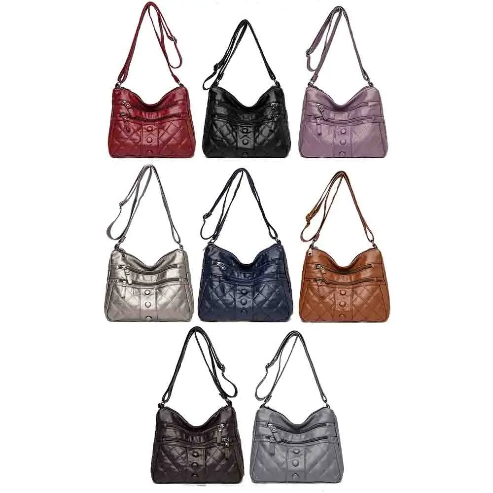 Chic Women's Leather Crossbody Bag