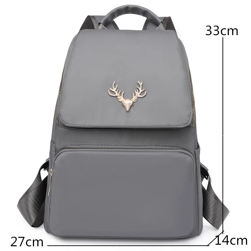 High Oxford Female Backpacks for Girls Casual School Bags