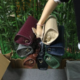 Ostrich Women Bags Handbag Ladies Tote Bag Female Long Tote Shoulder Bag