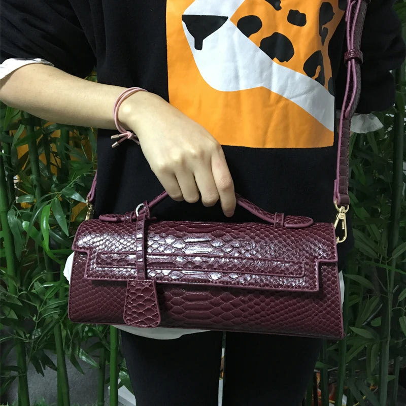 Ostrich Women Bags Handbag Ladies Tote Bag Female Long Tote Shoulder Bag