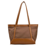 Oxford Shoulder Bags For Women Large Tote Bag Handbag Underarm Bag