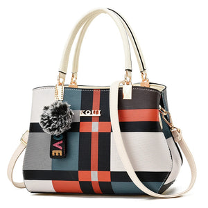 Stylish Women's Messenger Bag Hairball Crossbody Shoulder Totes