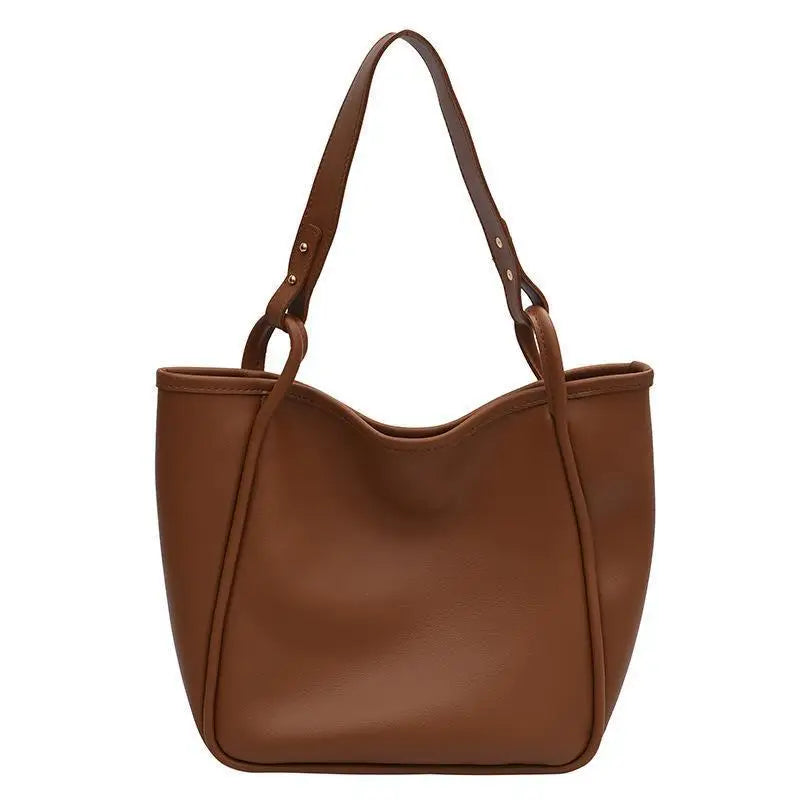 Women's Pu Leather Shoulder Bag Casual Handbag