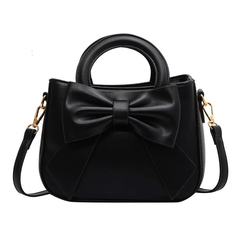 Women's Small Flap Shoulder Bag Solid Color Ladies Handbag