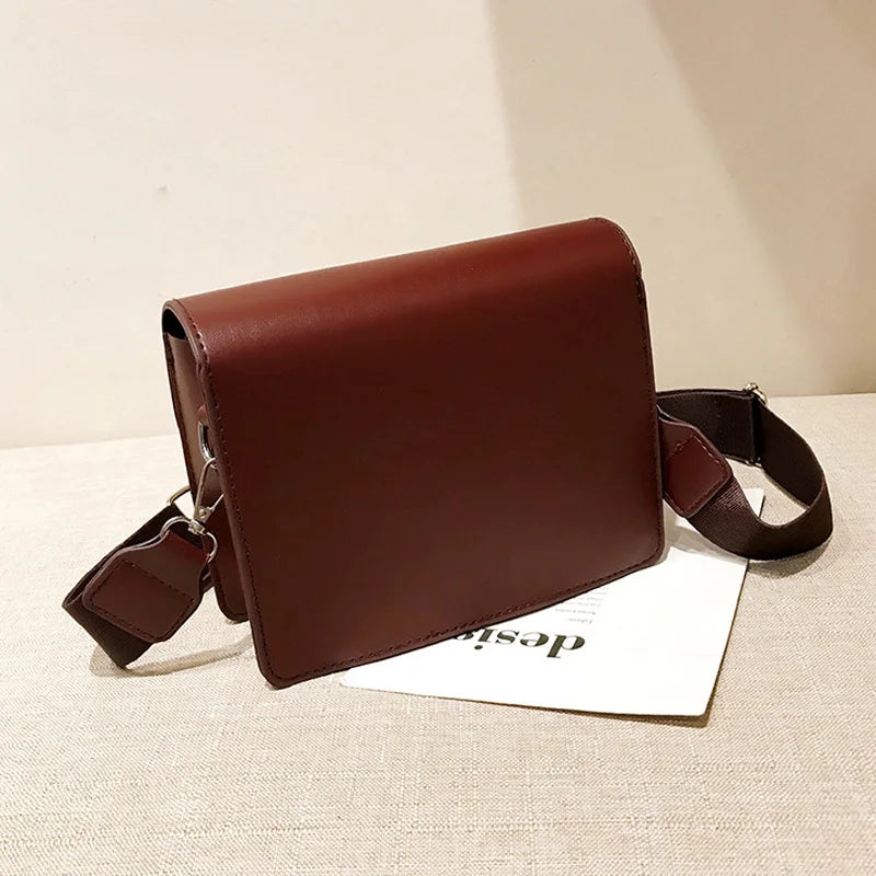 Women's Crossbody Shoulder Bag Small Flap Messenger Purse
