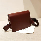 Women's Crossbody Shoulder Bag Small Flap Messenger Purse