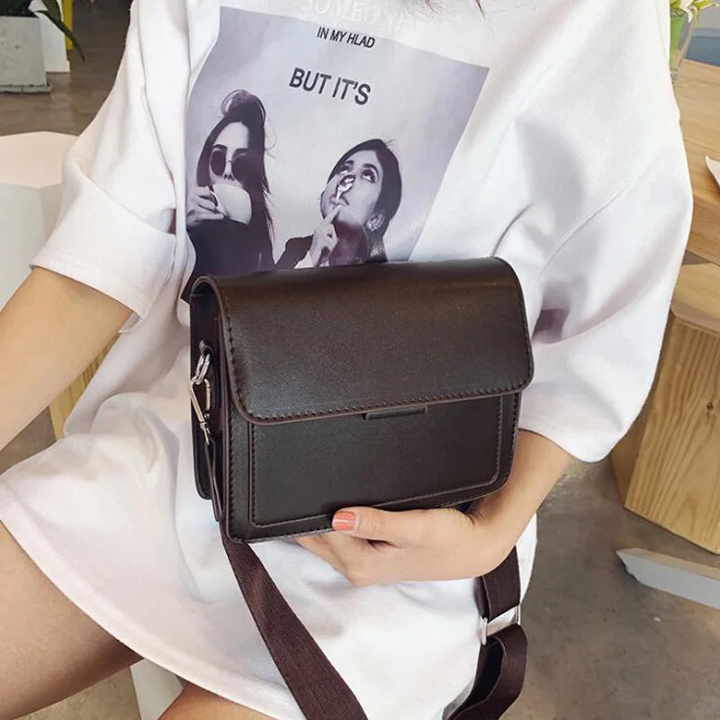 Women's Crossbody Shoulder Bag Small Flap Messenger Purse