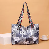 Oxford Cloth Tote Bag for Women High Capacity Shoulder Bags