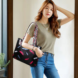 Oxford Cloth Tote Bag for Women High Capacity Shoulder Bags
